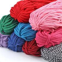 5Meter Lot 5mm Colorful Cotton Cord Twisted Rope High