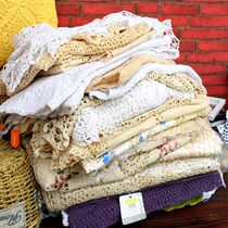 Foreign Trade Tailormy by catfish Weighing Theory Catty of Pure Cotton Hand Crochet Table Cloth Table Flag Dining Cushion Cups Padded pillowcase pillows