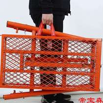 Round tube decoration horse stool thickened folding portable mobile scaffolding construction high stool liftable platform manufacturer