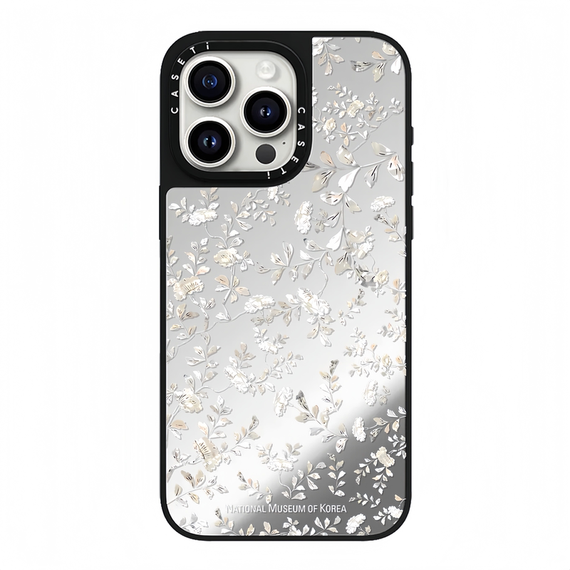 Casetify Mobile Phone Case Co-Branded with the Bird and Flower Museum Floral Design Suitable for Apple 17Promax Mobile Phone Case Iphone16Pro Protective Case 15Pro Full Protection Anti-Fall 13 Simple 14Plus