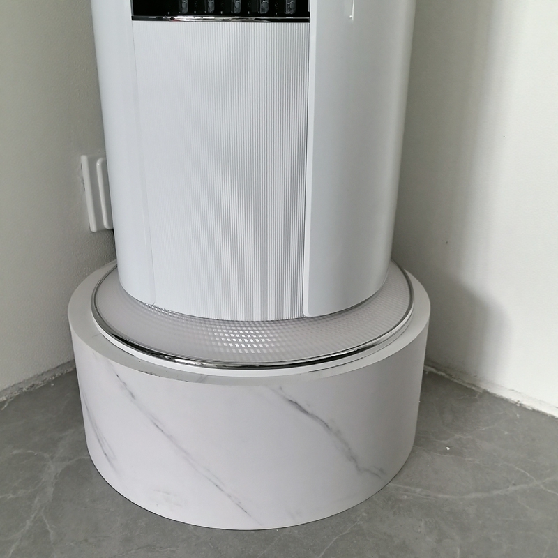 Air Conditioner Base Heightening Stand Suitable for Gree, Midea, Haier Universal Square and Round Floor-Standing Cabinet Unit, Bracket Pad, Round Platform