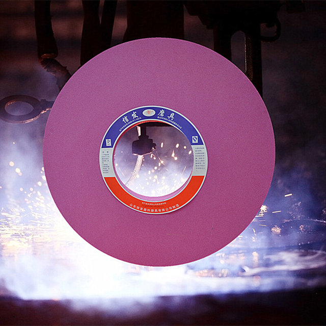 Chrome corundum 600*75*305PA ceramic grinding wheel ສີນ້ໍາຕານ corundum ສີຂາວ corundum grinding roller ສະແຕນເລດເຫຼັກ grinding wheel