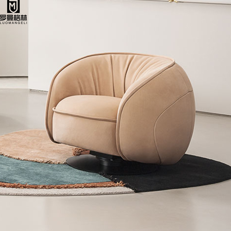 BAXTER Italian Minimum Living Room Bedroom Modern Leisure Designer Network Room Handrail Sofa