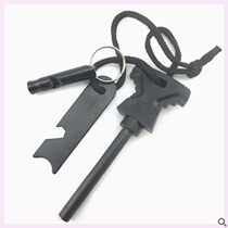 Outdoor supplies solid fire stick flint magnesium rod wilderness survival wilderness survival equipment igniter