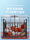 Kindergarten Basketball Storage Basket, Ball Rack, Outdoor Ball Cart, School Playground Sports Equipment, Mobile Ball Storage Box