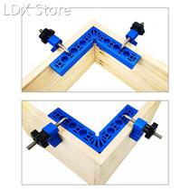 Extreme Woodworking Plastic Square Right Angle Clamping L-shaped