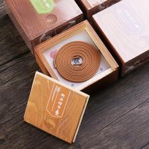 Incense box set of 30 disks 4 hours home indoor office incense sandalwood bathroom toilet deodorization