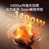 Supor Electric Grill Pan for Home Use, Smokeless Non-Stick Pan, Korean-Style Multifunctional Grill and Hot Pot All-In-One Cooking Machine