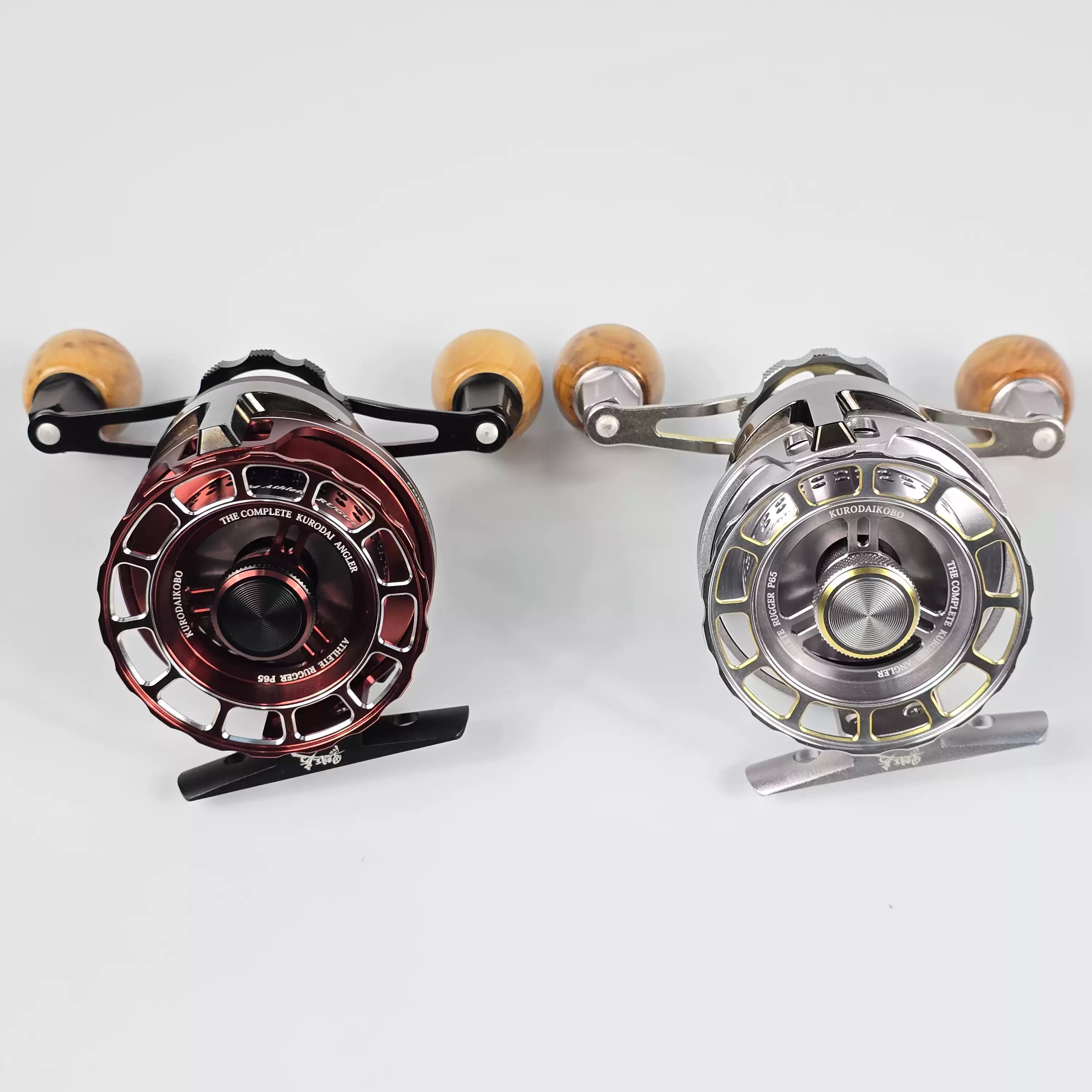 日本黑鲷工房カセ筏師The Athlete Rugger P65带卸力筏钓轮