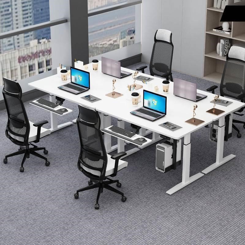 Desktop computer under desk host bracket movable pulley placement rack chassis cabinet base tray bracket widening