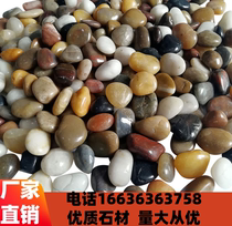 Guangxi Yuhua Stone Raw Stone Natural Pebbles Succulent Paving Fish Tank Decorative Flower Pots Five Colorful Small Stones