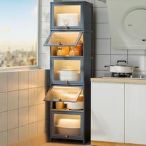 Kitchen gap storage rack with door narrow sideboard cabinet refrigerator refrigerator gap cabinet appliance seasoning storage cabinet