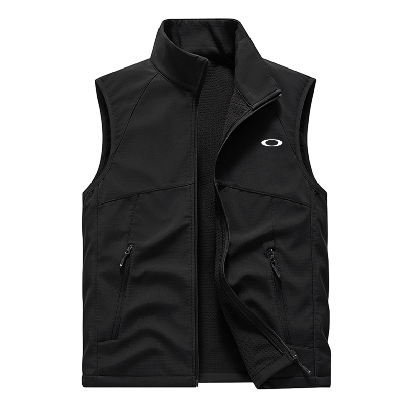 In Stock Oakley Outdoor Mountain Series Vest Jacket for Men and Women, Autumn Sports Sleeveless Jacket