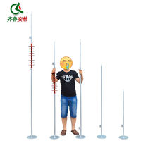 Qilu Anran lightning rod galvanized insulator lightning rod roof arrester outdoor lightning arrester project lightning arrester