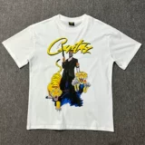 Летняя хлопковая футболка подходит для мужчин и женщин для отдыха, короткий рукав, оверсайз