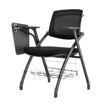 Folding training chair with table board conference chair with writing board conference room meeting chair training class chair table and chair integrated
