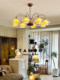 Yameng French-Style Mid-Century Living Room Chandelier, Vintage High-End Dining Room and Bedroom Lamp, Vintage Hall Main Lighting Fixture