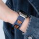 Suitable for Huawei Fit4 Pro Watch Strap, Denim Canvas Velcro Fit3 Nylon Woven Men's and Women's Watch Strap