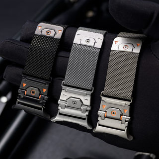 Suitable for Samsung Watch Ultra Strap Titan Milanese 8Classic Metal Magnetic Men's Strap