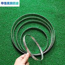 Wooden bucket tight hoop foot bath bucket foot basin stainless steel hoop foot bath basin steel ring bucket hoop welding fixed size waist ring