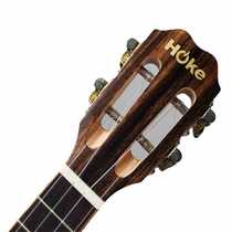 HOKE ukulele ebony rare wood ukulele small guitar 23 inches 26 inches has good sound and feel
