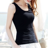 Хлопковая спортивная черная майка топ для спортзала, красивая спина, большой размер, в обтяжку, с лямками