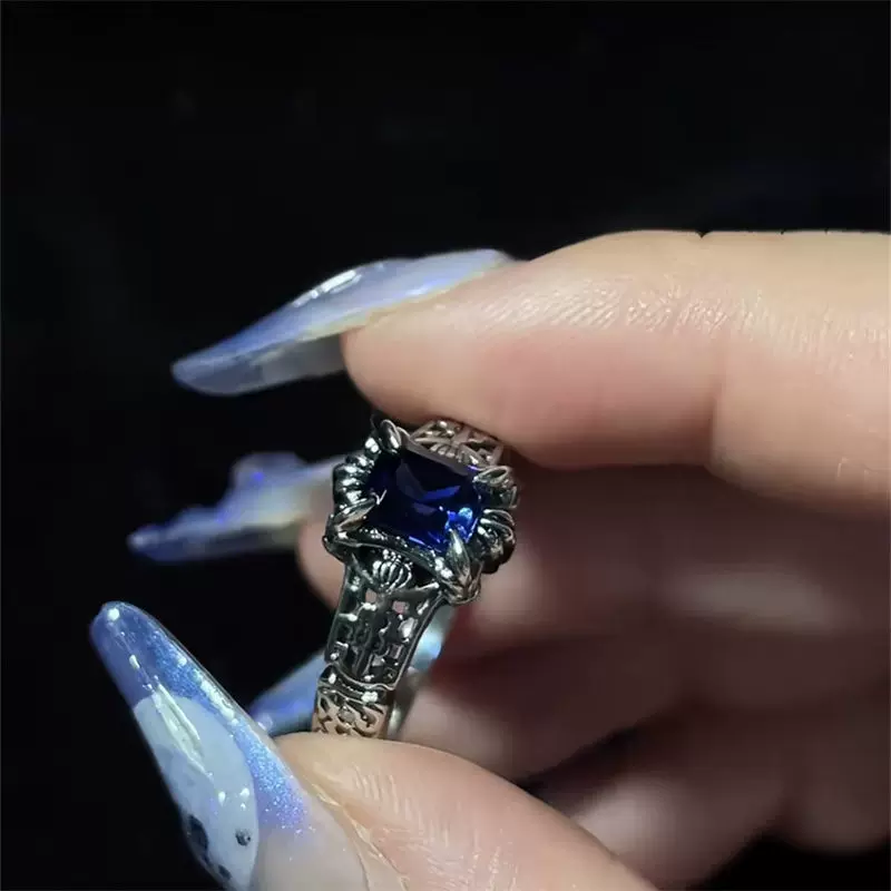 Genuine ring with crystal, DIY, cosplay