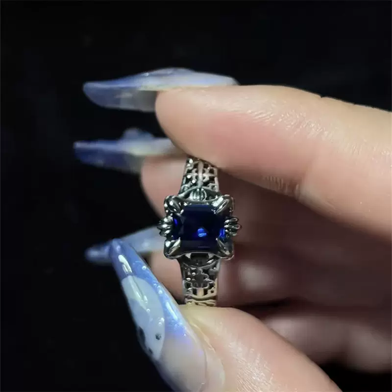 Genuine ring with crystal, DIY, cosplay