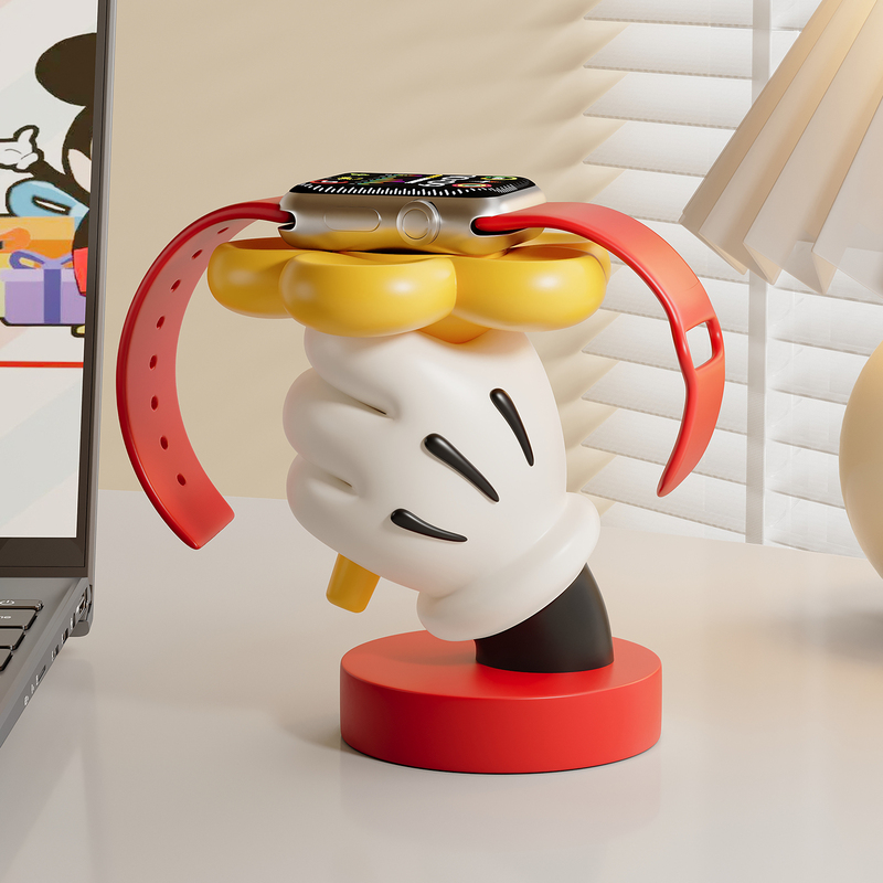 Mickey Apple Watch Charging Stand Ornament Creative Mickey Mouse iWatch Charger Base Gift