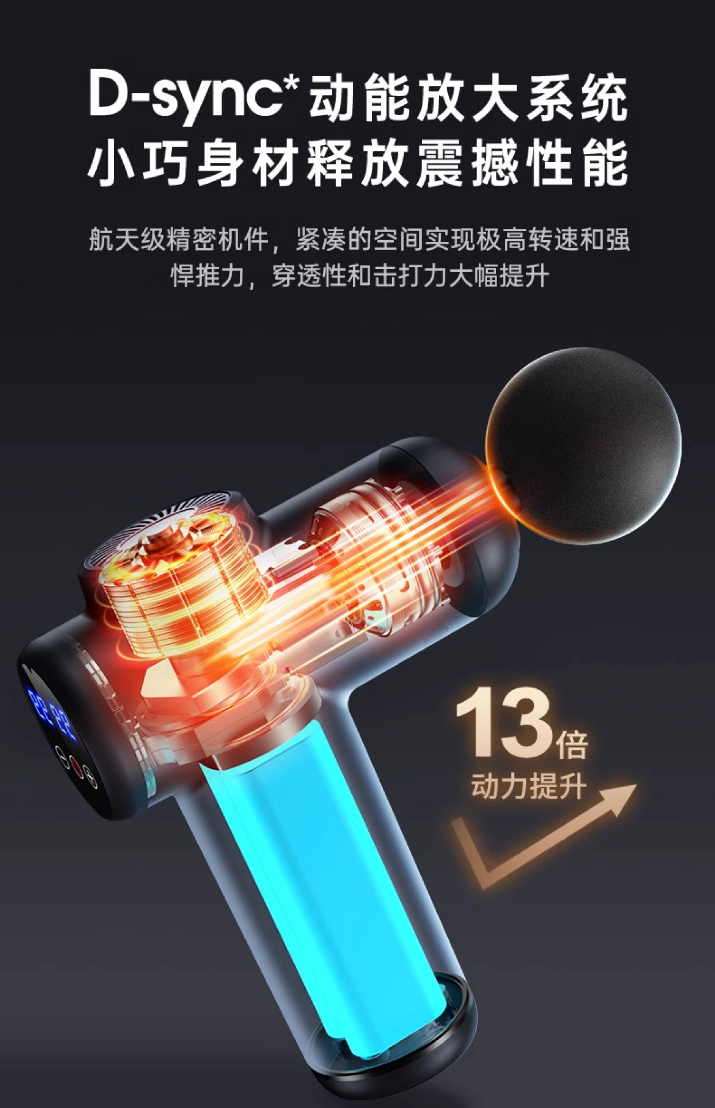 Массаж пушка 康佳筋膜枪肌肉放松按摩器女生多功能新款mini静音专业级颈膜枪 Konka