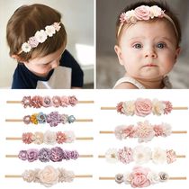 Babygirl Headband Cute Baby Elastic Hair Band Newborn Head