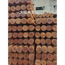 Indonesian pineapple lattice antiseptic wood logs column wood square ancient building corridor column wooden strips outdoor door head solid wood