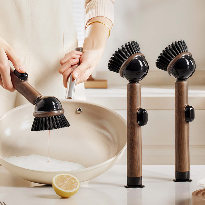 Magic Pot Scrubber for Kitchen Use, Cleans Pots, Bowls, and Cups Without Oil Residue or Damage to the Pot, Multifunctional Cleaning Household Long-Handled Pot Brush Magic Pot Scrubber for Kitchen Use, Cleans Pots, Bowls, and Cups Without Oil Residue or Damage to the Pot, Multifunctional Cleaning Household Long-Handled Pot Brush