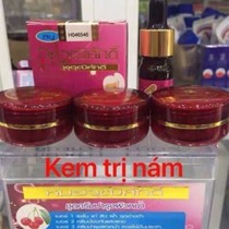 Whitening and freckle removal kit kem nam thai