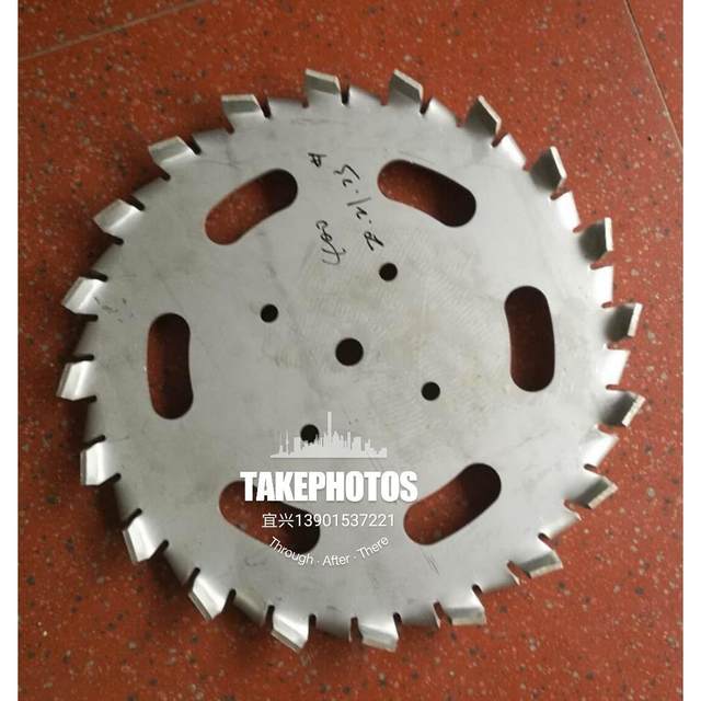 Stainless steel mixer dispersion tray 450 high-speed disperser laser cutting mixing wheel pull cylinder stirring shearing tray