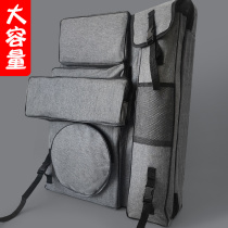 4K single shoulder back Korean version drawing board bag personality design drawing bag drawing board bag thickened waterproof foldable painting bag slanted