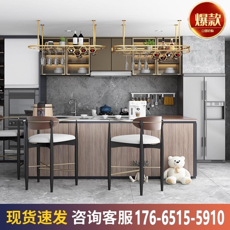 悬挂红酒杯架轻奢不锈钢酒杯架倒挂家用吧台吊架酒架置物架红酒架-Taobao Singapore
