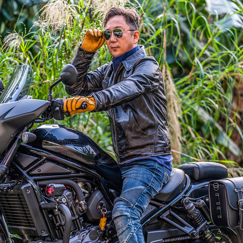 Uglybros Motorcycle Riding Leather Jacket Harley Rider Outfit Cowhide All-Season Men's Uglybros Motorcycle Riding Leather Jacket Harley Rider Outfit Cowhide All-Season Men's