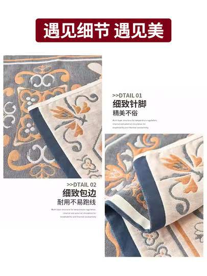 无印良品100纯棉老粗布枕巾男士夏季防油枕垫一对全棉高端盖巾