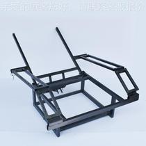 Manufacturer welding foot bath sauna frame iron armrest one-piece foot massage sofa frame full iron armrest karaoke foot massage iron frame