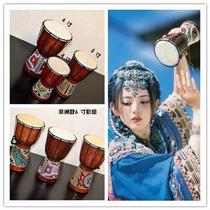 Inch inch African drum childrens kindergarten beginner early childhood education tambourine Lijiang tambourine