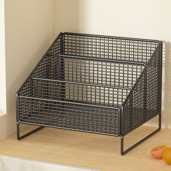 Seasoning storage rack kitchen supplies storage rack household cup rack countertop multifunctional seasoning storage rack