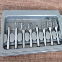 European and American Germany Import technology 8pc pieces of double grain tungsten steel cemented carbide rotary filing electric grinding and grinding accessories