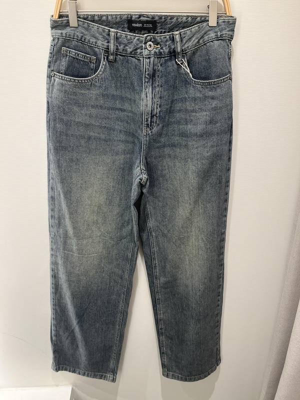2026 Summer Men's Wide-Leg Denim Trousers R162126011