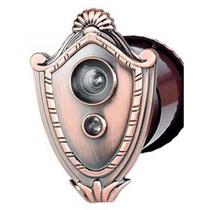 High-end Jingyuan antique copper gold cup style security door cat eye with doorbell security door integrated doorbell 35MM 45MM