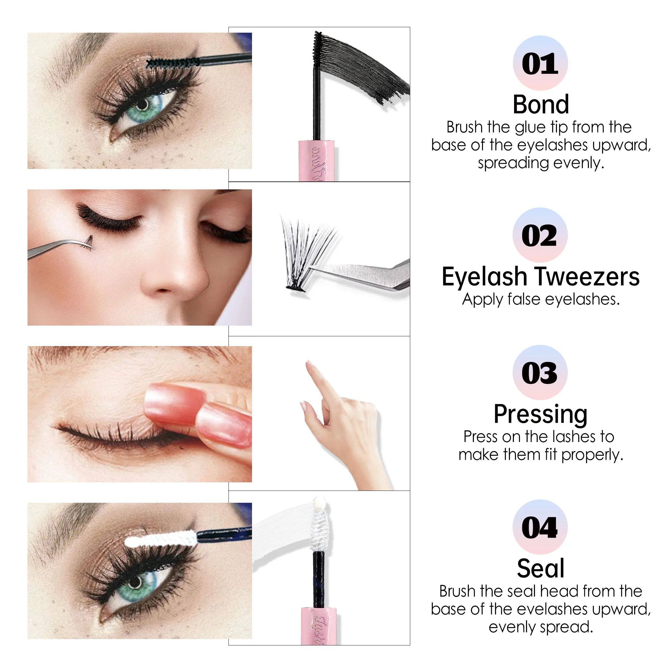 Xiumei Дао lash bond and seal 8ml individual lashes glue and seal