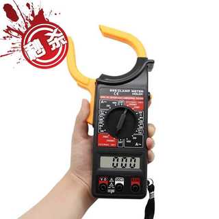 极速dut电流表蜂鸣q数字交流大型钳形表表数显钳形266带表