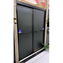 Nanchang custom shower room black 304 stainless steel straight sliding door bathroom glass partition