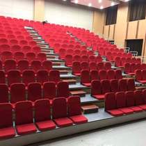 Electric living hand feather folding basketball stadium theater telescopic stadium audience indoor and outdoor fixed bleacher seats factory