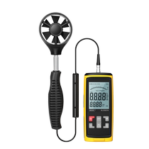 得力风速仪高精度手持式风速测量仪测风仪风速计风温风量测试仪
